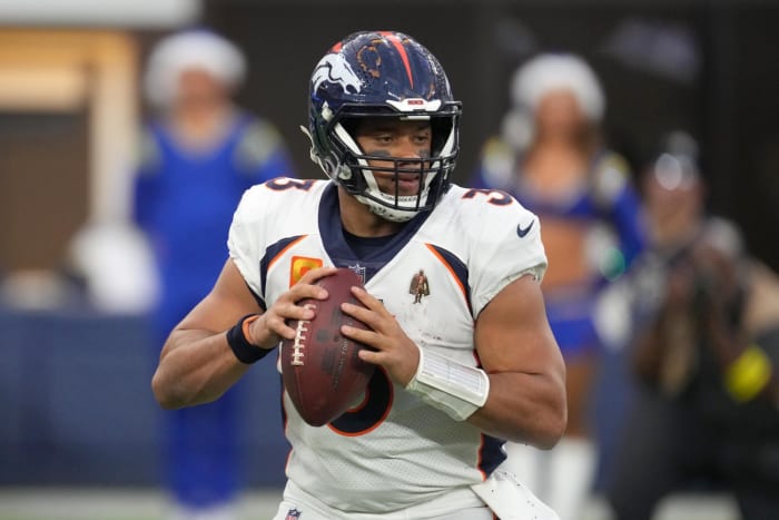 Denver Broncos quarterback Russell Wilson.